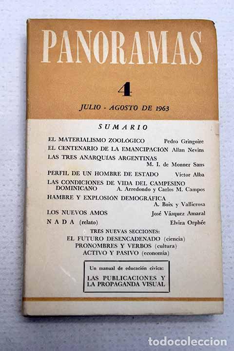B&uuml;cher: Panoramas. N&ordm; 4: : Centro de Estudios y Documentacion Sociales.
