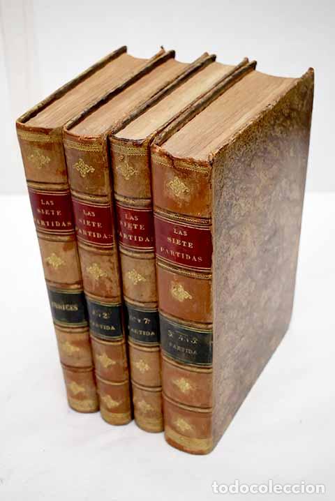Libros: Las siete partidas del muy noble Rey Don Alfonso El Sabio.- Alfonso X.