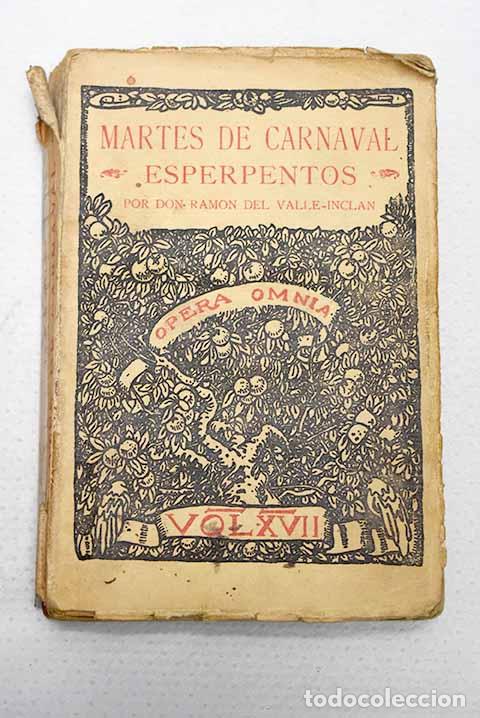 Libros: Martes de carnaval: esperpentos.- Valle-Incl&aacute;n, Ram&oacute;n del