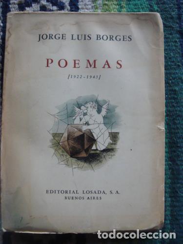 Livres: BORGES, JORGE LUIS - Poemas. [1922-1943].