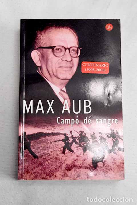 books: Campo de sangre: Aub, Max.- Aub, Max