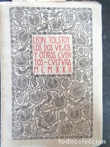 Libri di seconda mano: TOLSTOY, LEON - Los dos viejos (y otros cuentos)