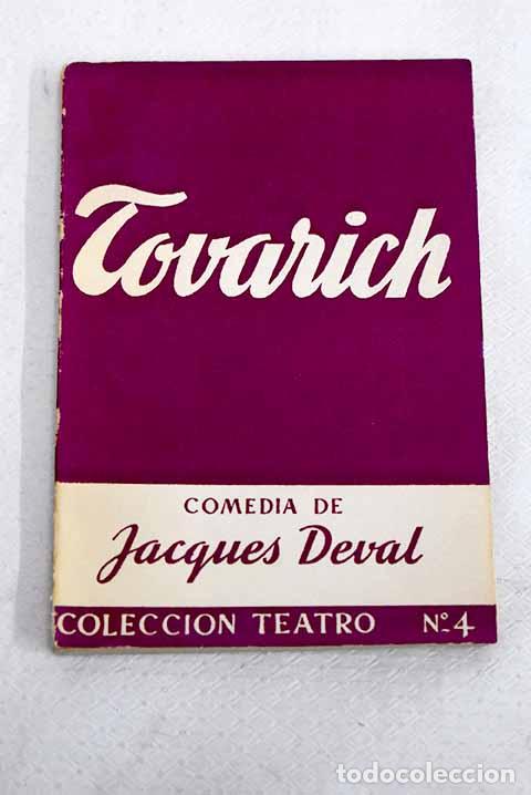books: Tovarich: comedia: Deval, Jacques.- Deval, Jacques