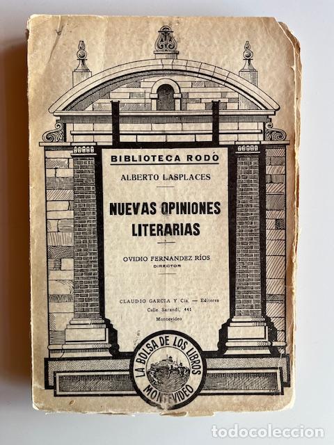Libri di seconda mano: LASPLACES, ALBERTO - Nuevas opiniones literarias