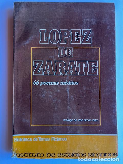 Livros em segunda m&atilde;o: L&Oacute;PEZ DE ZARATE, FRANCISCO - 66 poemas in&eacute;ditos