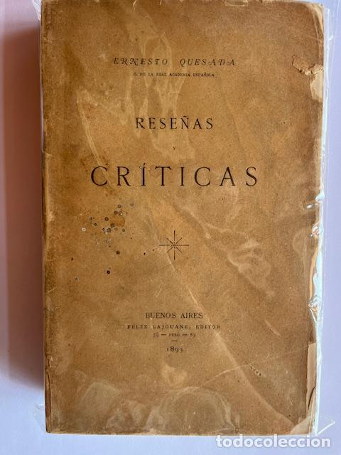 B&uuml;cher: QUESADA, ERNESTO - Rese&ntilde;as cr&iacute;ticas