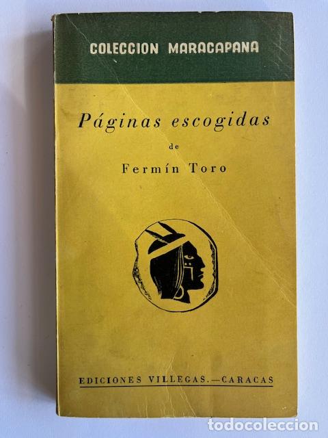 Libros: TORO, FERM - P&aacute;ginas escogidas