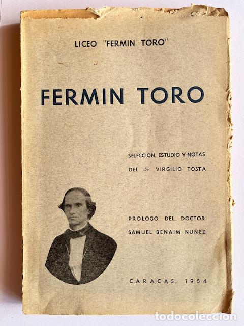 Libros: TORO, FERM&Iacute;N, TOSTA, VIRGILIO, BENA&Iacute;M N&Uacute;&Ntilde;EZ, SAMUEL - Ferm&iacute;n Toro
