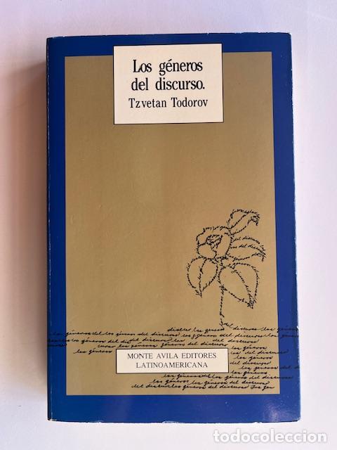 books: TODOROV, TZVETAN - Los g&eacute;neros del discurso