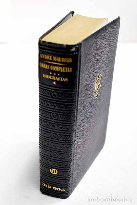 Libri di seconda mano: Obras completas, tomo III.- Maurois, Andr&eacute;