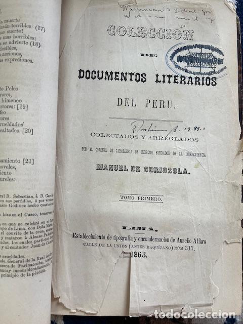 Libri di seconda mano: PERALTA BARNUEVO, ROCHA Y BENAVIDES, PEDRO DE; ODRIOZOLA, MANUEL DE - Lima fundada o Conquista del P
