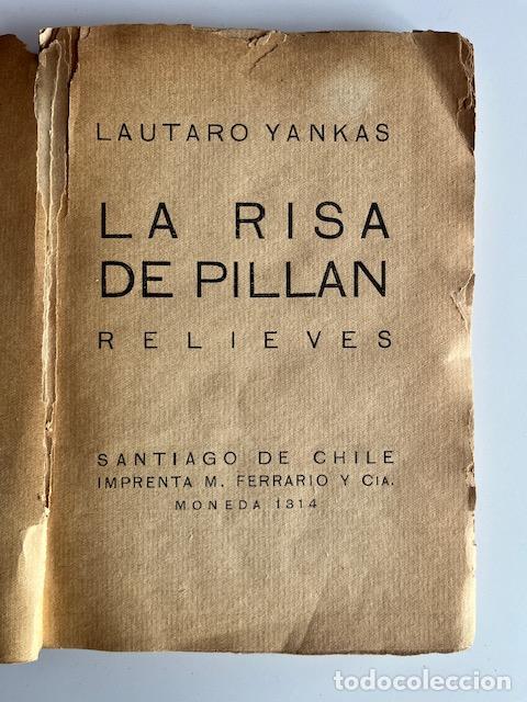 Livres: YANKAS, LAUTARO - La Risa de Pill&aacute;n: Relieves