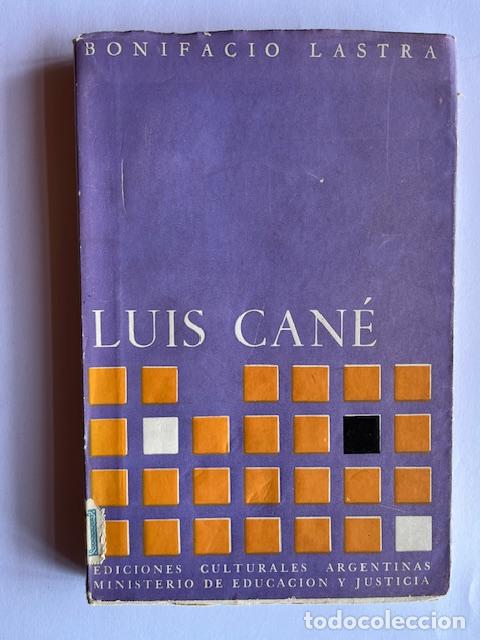 Livres: LASTRA, BONIFACIO - Luis Can&eacute;
