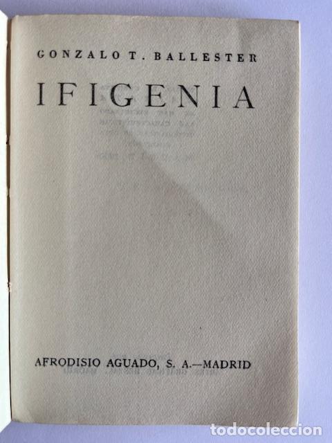 Livros em segunda m&atilde;o: TORRENTE BALLESTER, GONZALO - Ifigenia