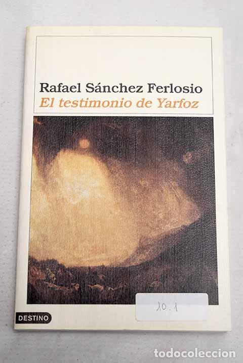 Libros: El testimonio de Yarfoz.- S&aacute;nchez Ferlosio, Rafael - Foto 1