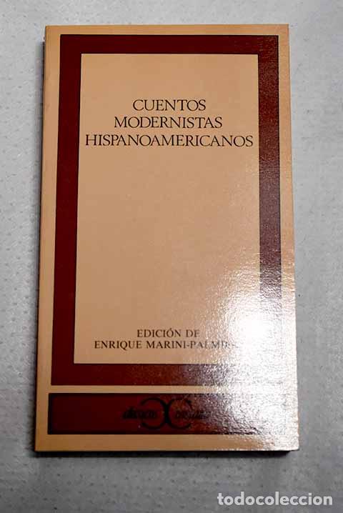 Libros: Cuentos modernistas hispanoamericanos