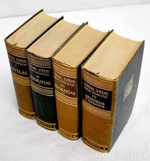 Libros: Obras completas: Zweig, Stefan.- Zweig, Stefan