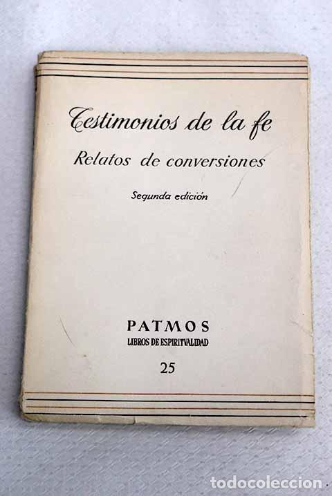 Livres: Testimonios de la fe: relatos de conversiones