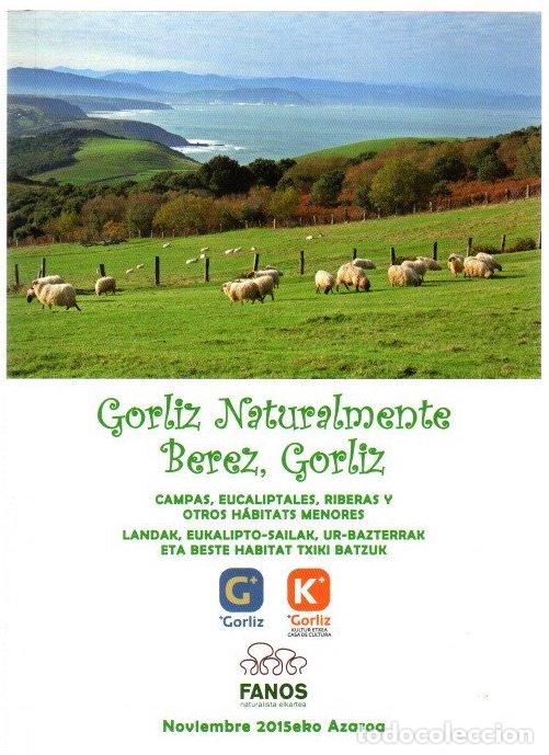 Libros: Gorliz naturalmente. Berez, Gorliz. Campas, eucaliptales, riberas y otros h&aacute;bitats menores - VVAA
