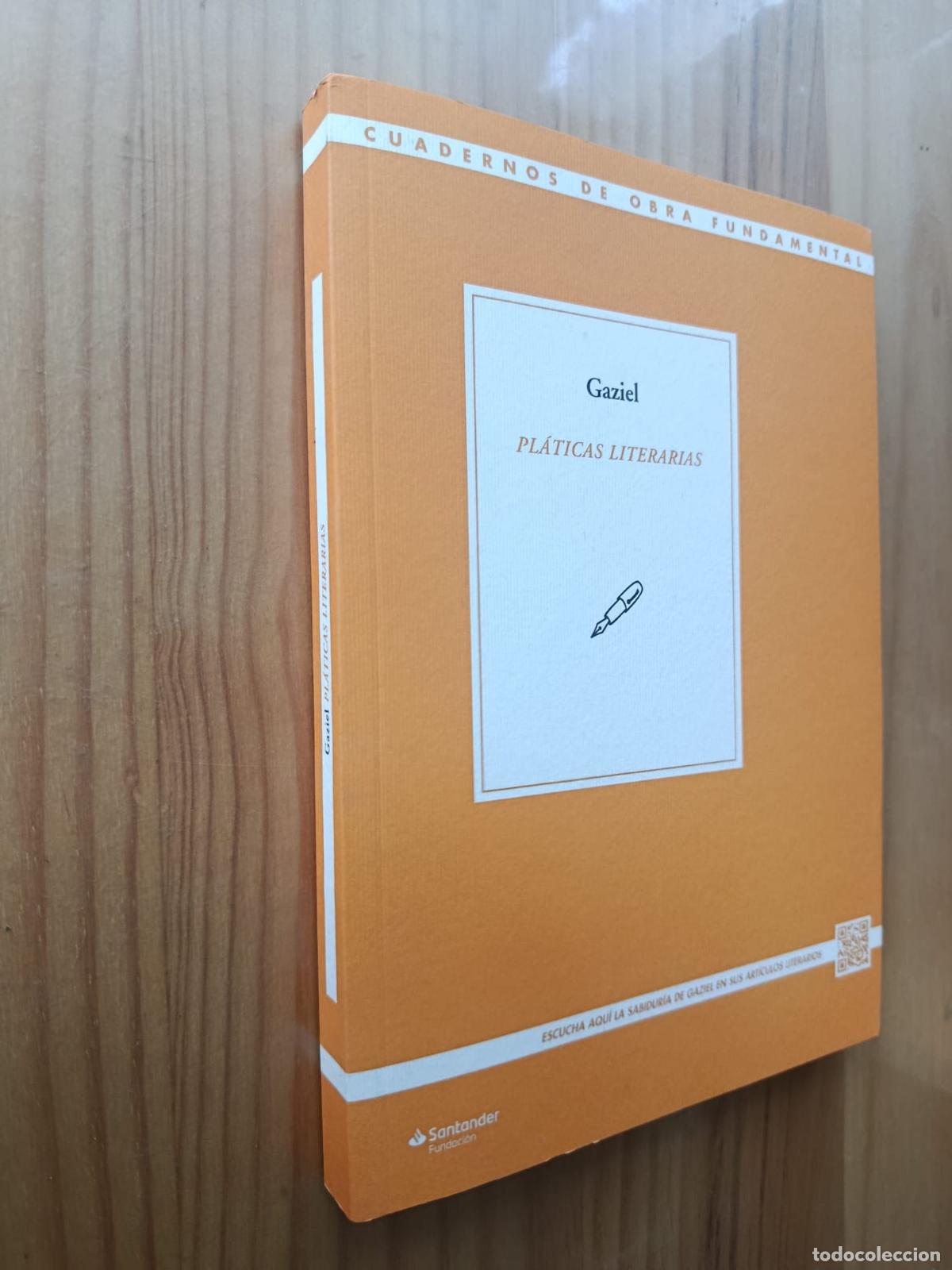 Libros: Pl&aacute;ticas literarias - Gaziel