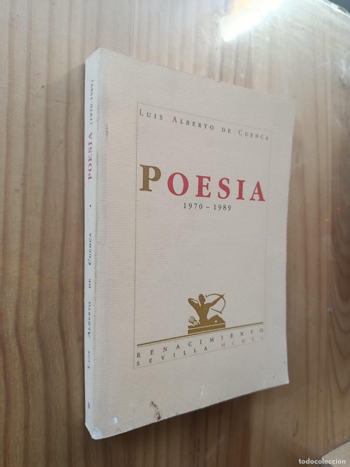Libri di seconda mano: POES&Iacute;A 1970 - 1989 (DEDICADO Y FIRMADO POR EL AUTOR) - LUIS ALBERTO DE CUENCA
