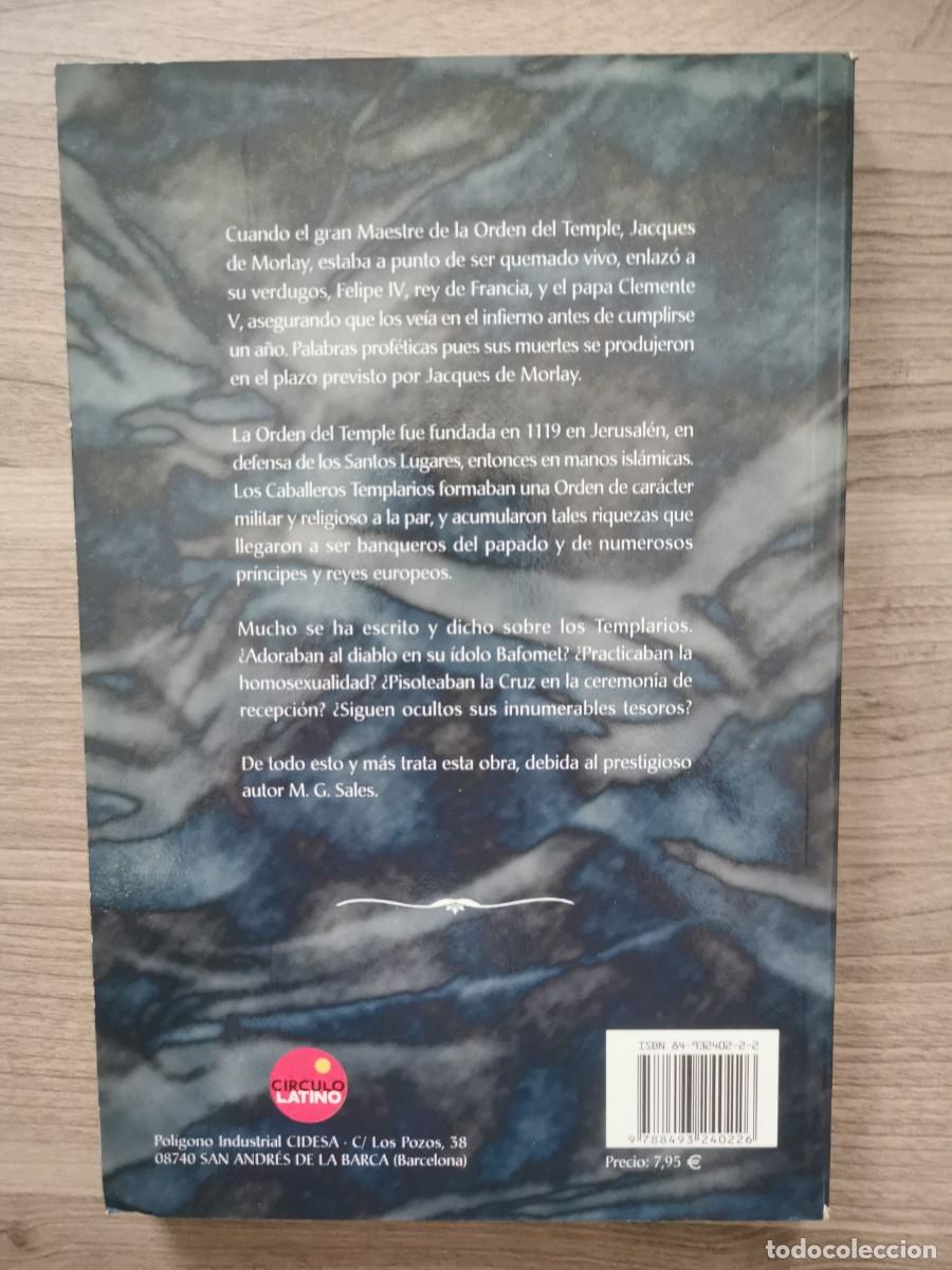Libros: LOS TEMPLARIOS - M. G. Sales - Foto 2