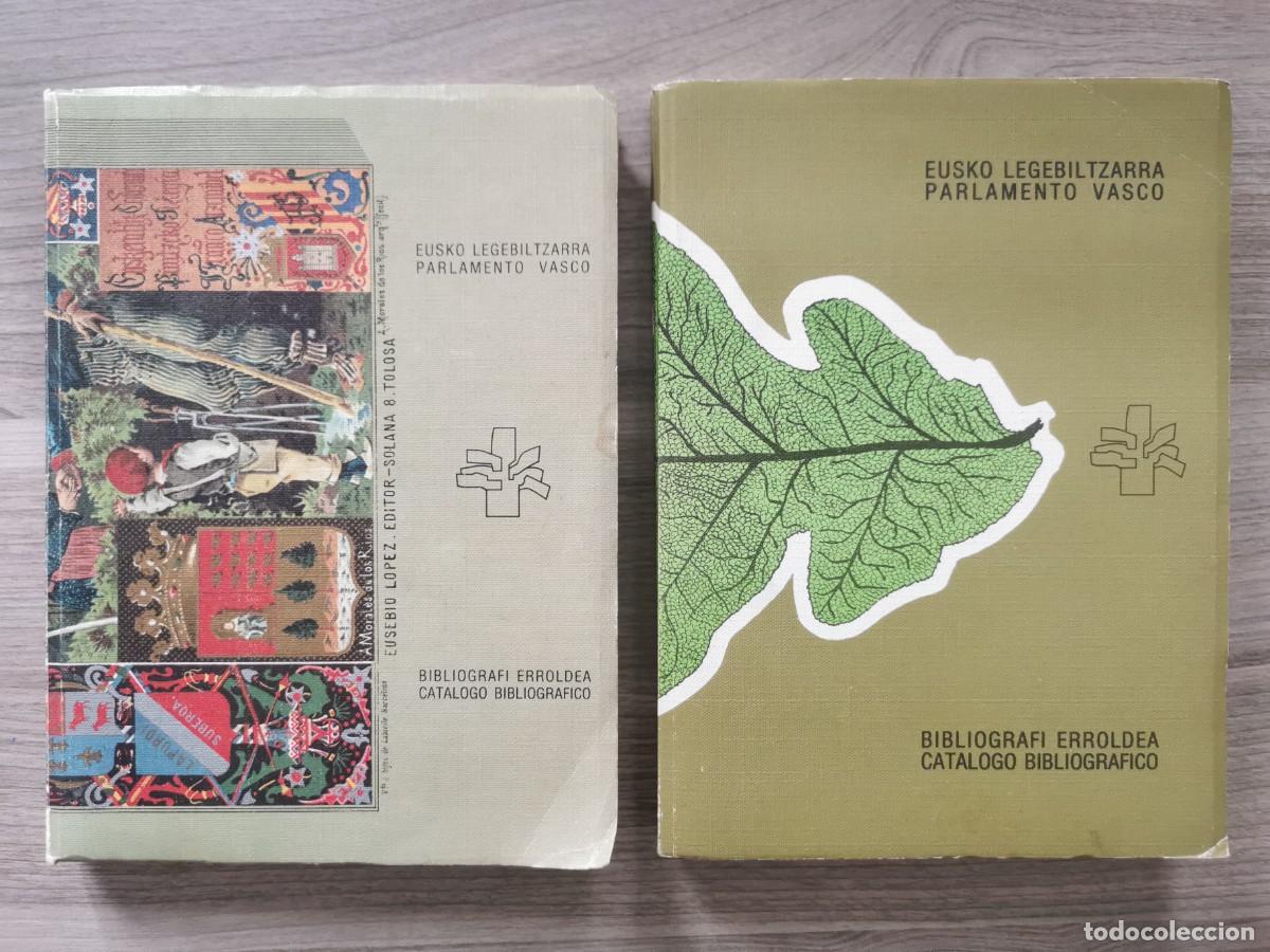Libros: CAT&Aacute;LOGO BIBLIOGR&Aacute;FICO GOBIERNO VASCO - CAT&Aacute;LOGO LIBROS RELIGIOSOS Y FUERO VASCO