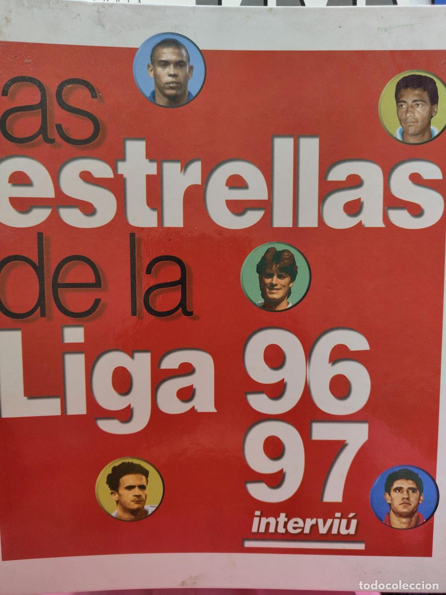 B&uuml;cher: Archivador con fasc&iacute;culos de Las estrellas de la liga 96-97 - Intervi&uacute; tdk485