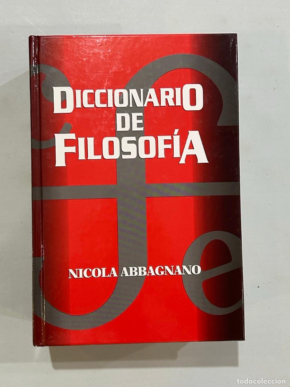 B&uuml;cher: Nicola Abbagnano - Diccionario de filosof&iacute;a