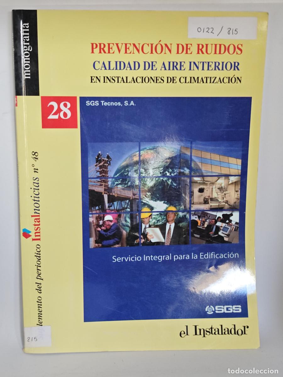 Livros em segunda m&atilde;o: Monograf&iacute;a n&ordm; 48 Revista Prevenci&oacute;n de Ruidos. Calidad del aire interior en instalaciones de climati