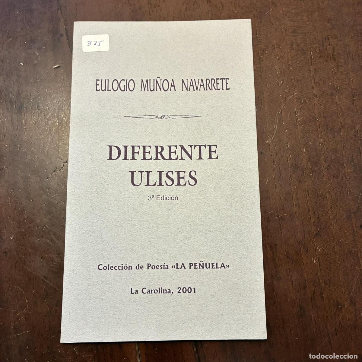 Livros em segunda m&atilde;o: Diferente Ulises - Eulogio Mu&ntilde;oa Navarrete