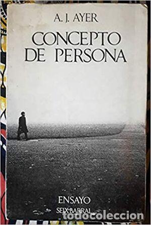 Livros em segunda m&atilde;o: CONCEPTO DE PERSONA - Ayer,A.J.