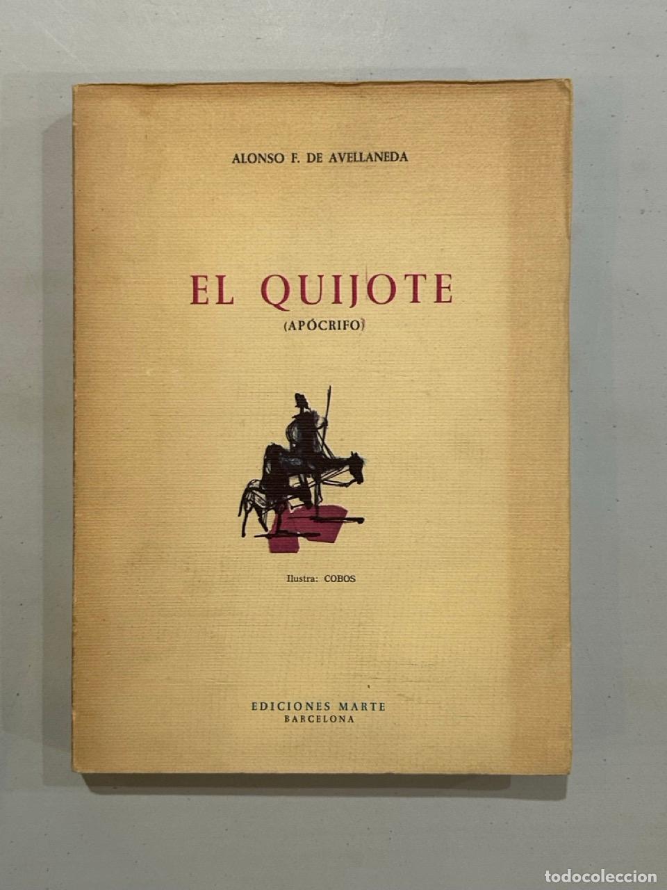 books: Alfonso F. de Avellaneda - El Quijote (ap&oacute;crifo)
