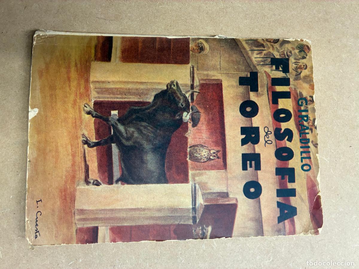 Libros: FILOSOF&Iacute;A DEL TOREO. - GIRALDILLO.