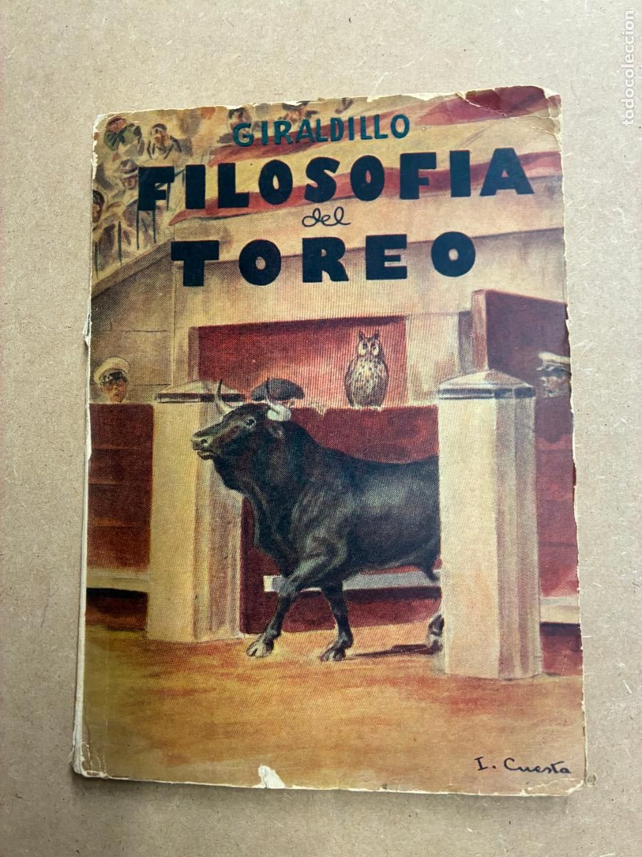 Libros: FILOSOF&Iacute;A DEL TOREO. - GIRALDILLO.