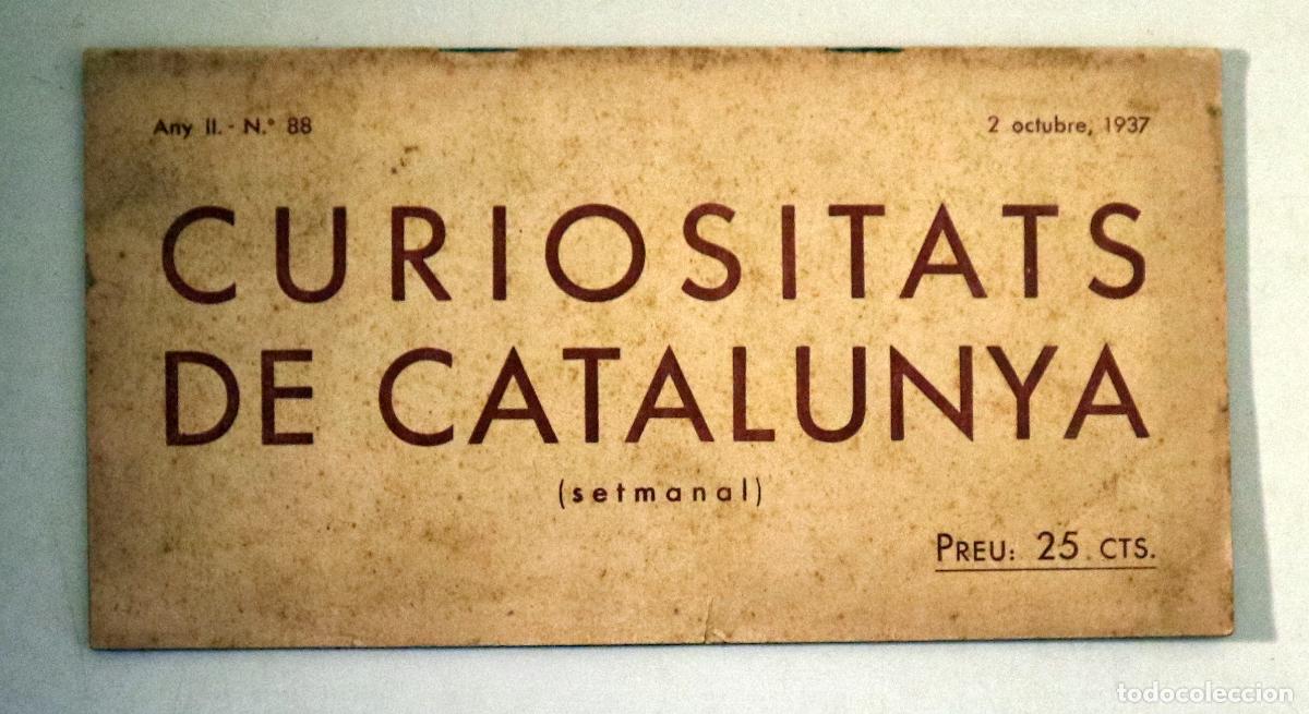 Livres: CURIOSITATS DE CATALUNYA N&ordm; 88 - Barcelona 1937