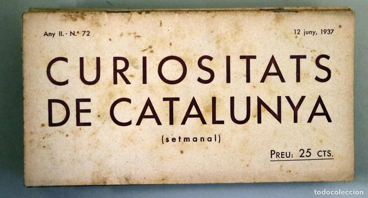 Livres: CURIOSITATS DE CATALUNYA N&ordm; 72 - Barcelona 1937