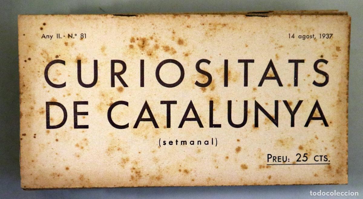 Livres: CURIOSITATS DE CATALUNYA N&ordm; 81 - Barcelona 1937