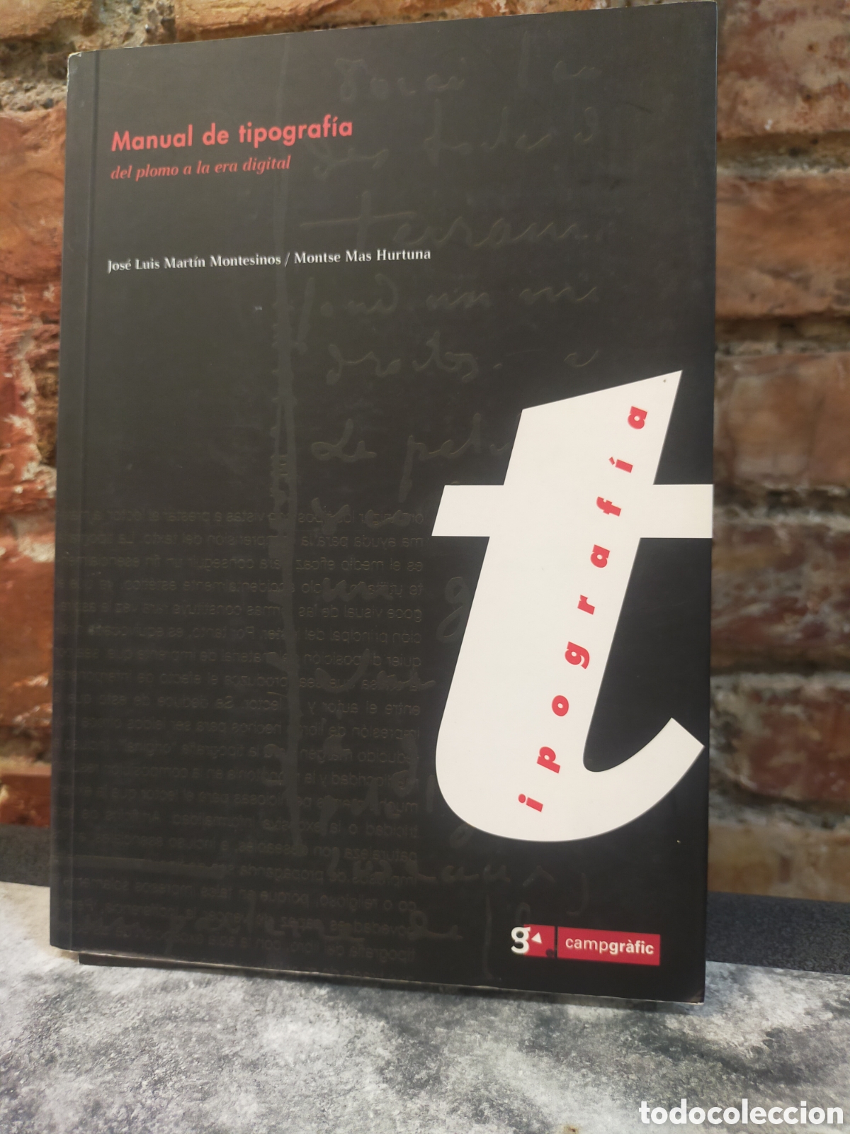 Libros: Libro manual de tipograf&iacute;a del plomo a la era digital