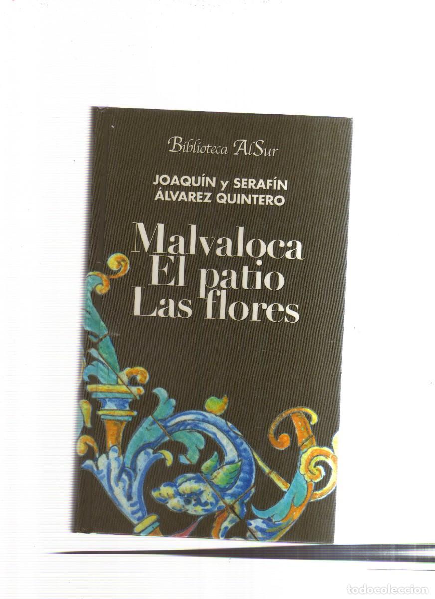 Libros: MALVALOCA EL PATIO LAS FLORES BIBLIOTECA ALSUR