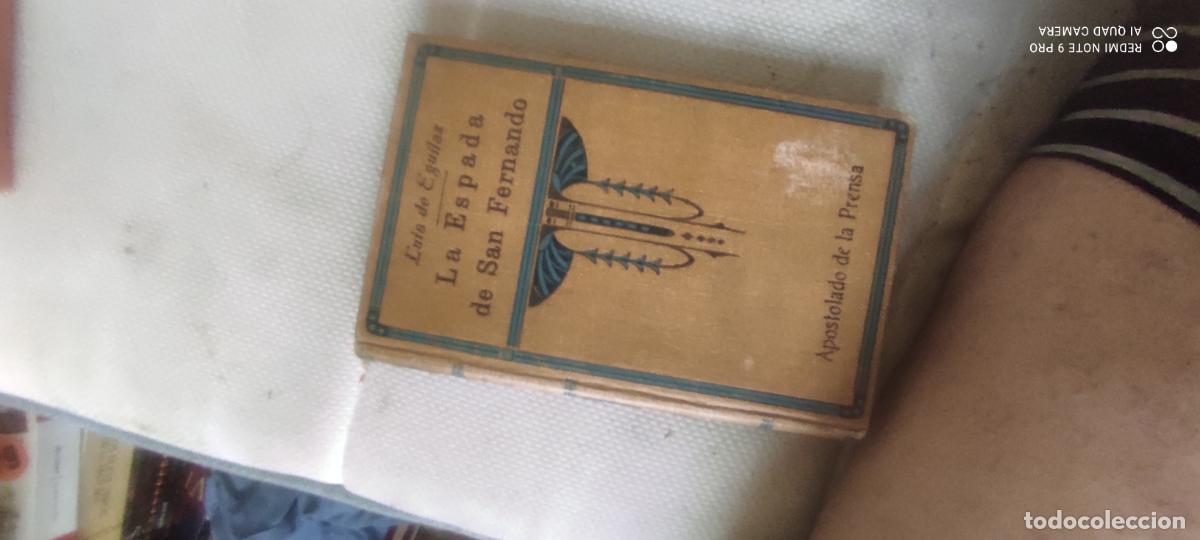 Libros: Luio de Eguilaz La Espada de San Fernando. Madrid 1920 libros