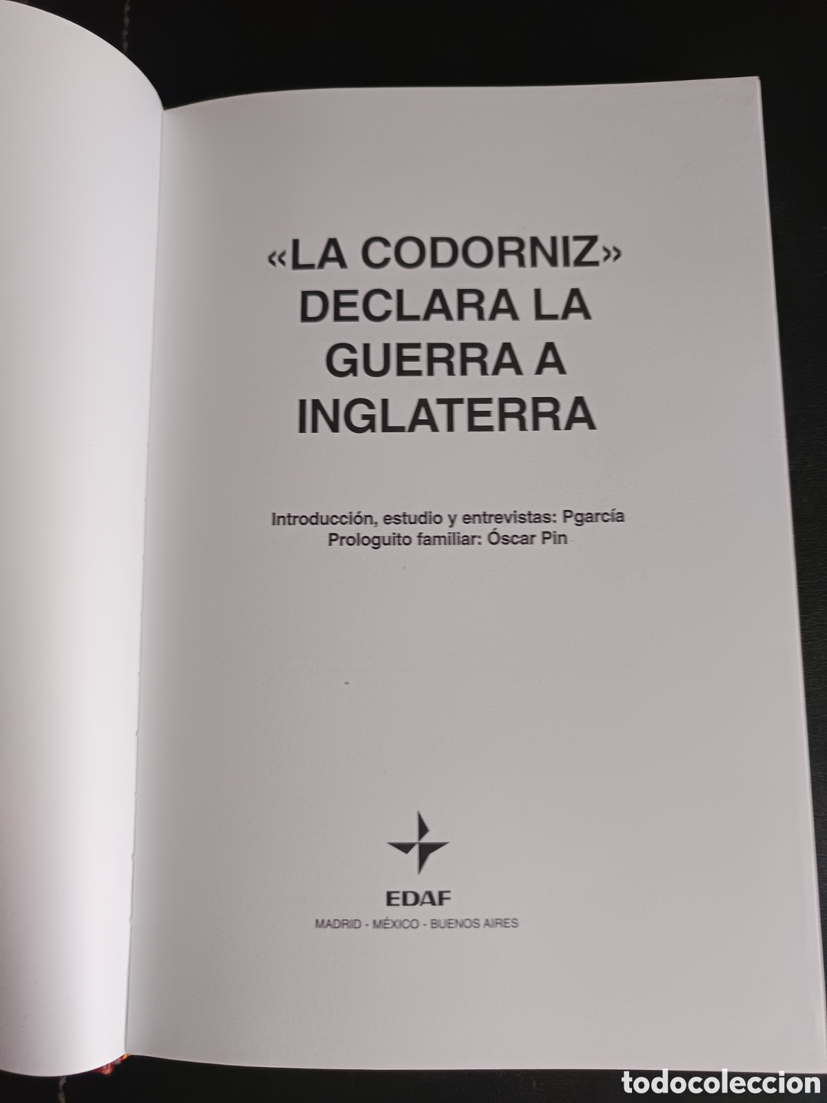 Libros: La codorniz declara la guerra a inglaterra - Foto 3