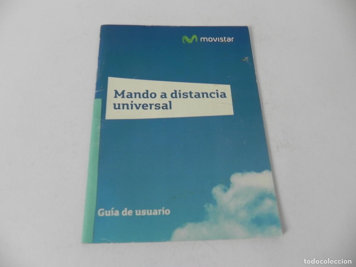 Libros: Gu&iacute;a de Usuario - Mando a Distancia Universal Movistar TV (Sep. 2013) - 28 P&aacute;ginas