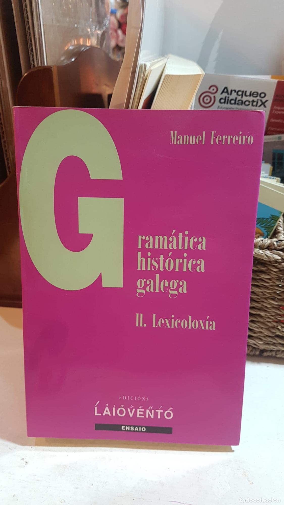 Libros: Gram&aacute;tica hist&oacute;rica galega II -