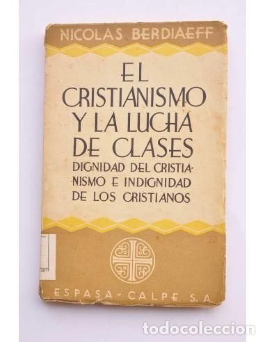 Livros em segunda m&atilde;o: El cristianismo y la lucha de clases - BERDIAEFF, Nicolas