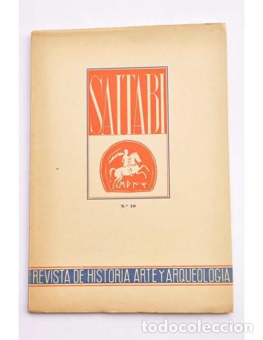 Libros: Saitabi. Revista de historia, arte y arqueolog&iacute;a, n&ordm; 19, 1946 - UNIVERSIDAD DE VALENCIA