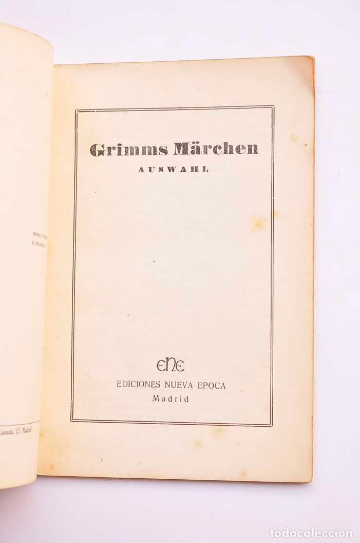 Libros: Grimms M&auml;rchen. Auswahl - Grimm, Hermanos - Foto 2