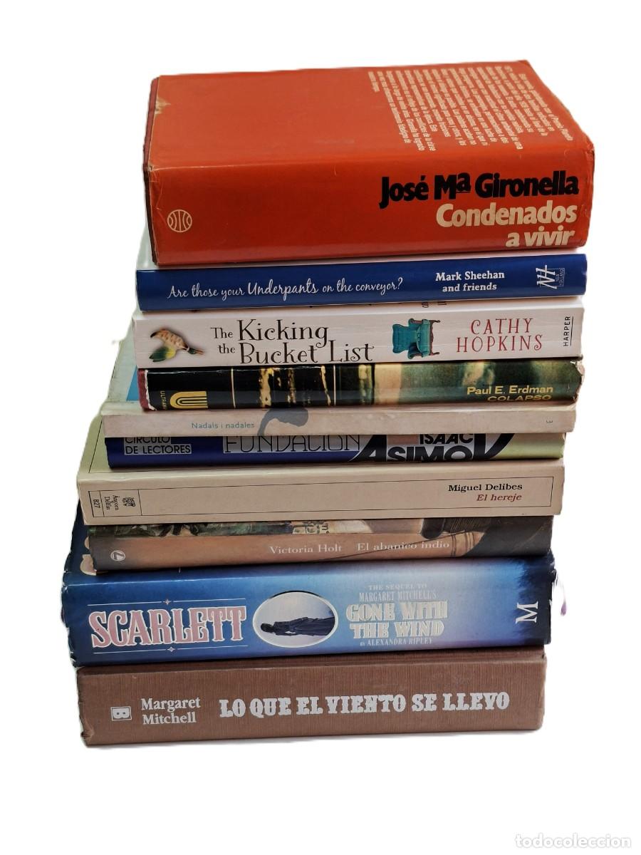 Libros: LOTE DE 10 LIBROS DIFERENTES