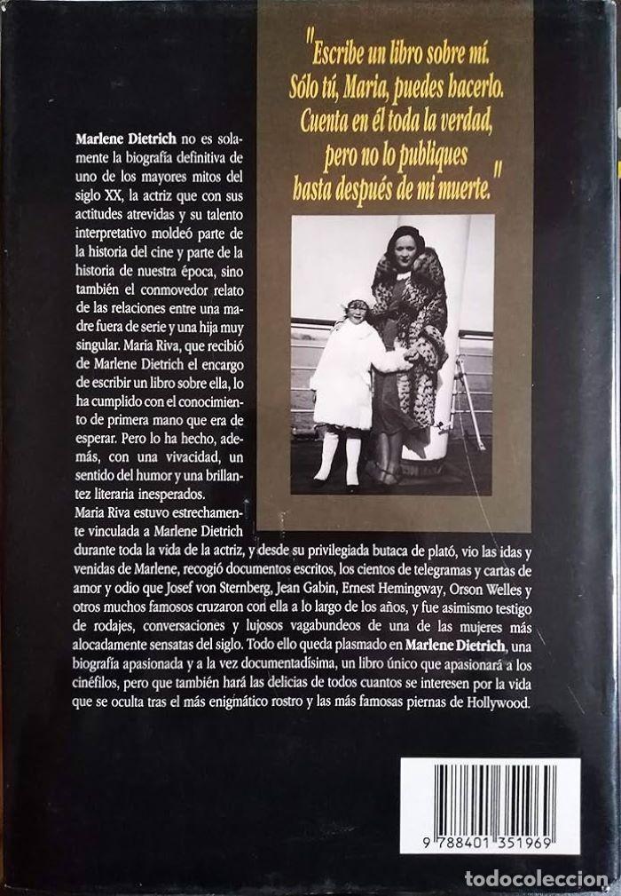 Libros: MARLENE DIETRICH - Maria Riva - Foto 2