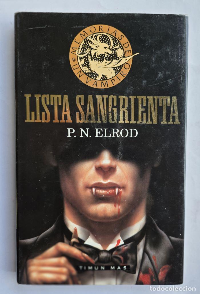 Livros em segunda m&atilde;o: LISTA SANGRIETA - P.N. Elrod; J. Ferrer Aleu